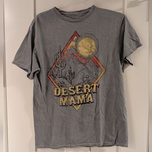 Gray Desert Mama Graphic Tee